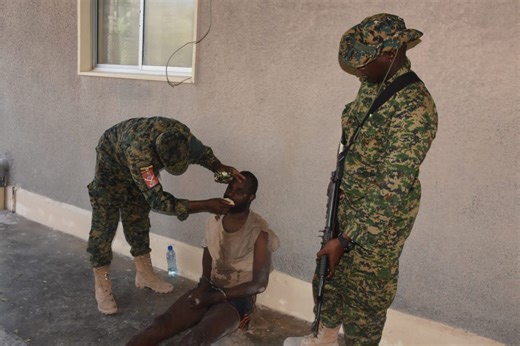 UPDF, Somali National Army Capture Senior Al-Shabaab Commander in Mubaraka