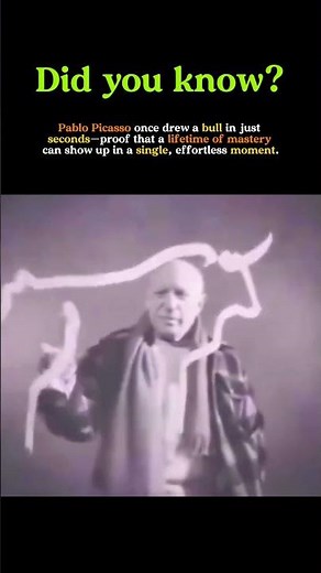 How Picasso Made the Impossible Look Effortless #arthistory #skill