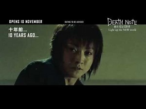 DEATH NOTE Light Up the New World - Teaser Trailer - Opens 10.11 in SG