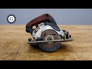 Cordless Circular Saw Restoration 14 4V HITACHI C14DSL2