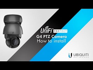 IT Tips: How to Install: Ubiquiti UniFi Protect G4 PTZ