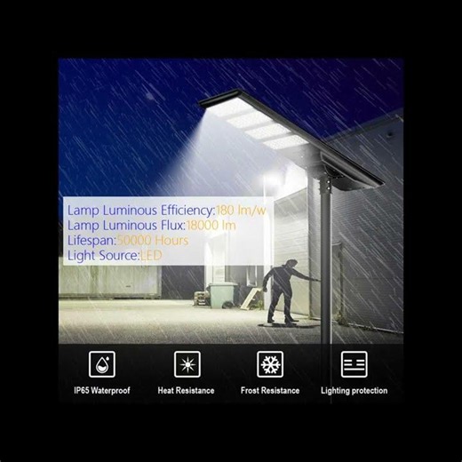 Premium All in One Solar Street Light Smart Outdoor Lighting