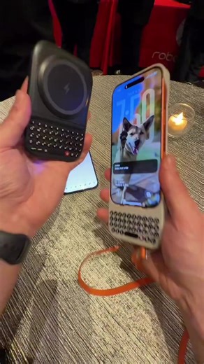 POV: Your phone gets a real keyboard 👀⌨️ Clicks just debuted the Power Keyboard — a pocket keyboard designed for smart screens. Type faster. Work smarter. Anywhere. 💬 Comment DEVICEUS for the link 🔗 Link in bio #TechTok #SmartGadgets #ClicksKeyboard #PhoneUpgrade #ProductivityHack