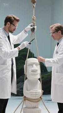 Easter Island - how 80-Ton statues moved without technology #history #nothingimposibleinthisworld