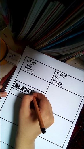 Drawing the BP logo 🖤✨How did I do? 👀