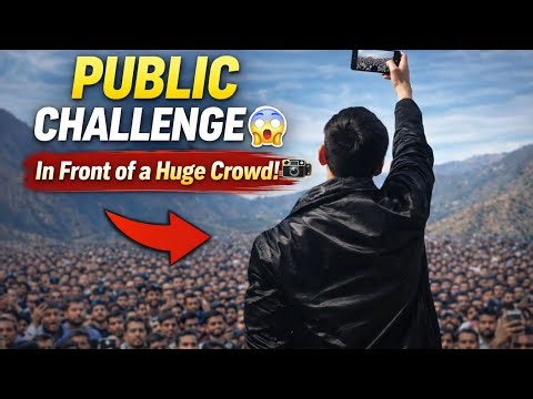 I Faced a Public Challenge 😨 | So Many People Watching!