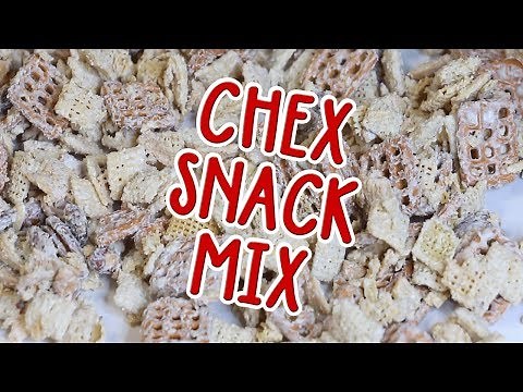 Chex Christmas Mix - Christmas Crack Recipe | Reindeer Chow