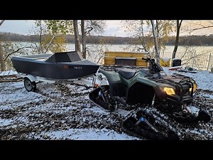installing tracks on a honda rancher 420 manual atv
