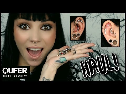 HUGE Oufer Body Jewelry HAUL!