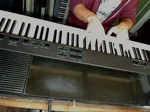 Technics PX-7 digital piano (sound demonstration) HiQ sound and playing