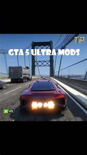 GTA 5 Mods - Full Ultra Photorealistic Graphics Mod And Realistic Freeway With RTGI On RTX2060