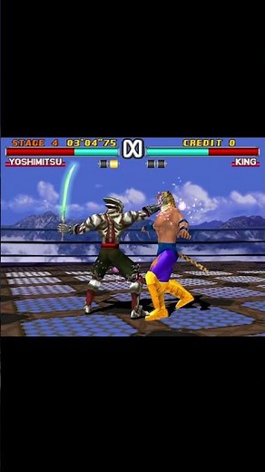 Tekken 3 - Should Yoshimitsu stab with his sword?