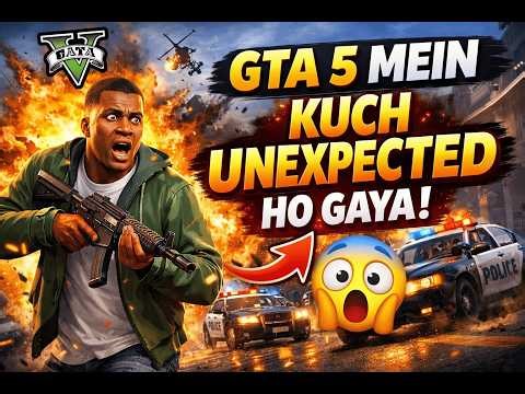 GTA 5 Mein Aaj Kuch Pagalpan Ho Gaya 😱 | Crazy Gameplay
