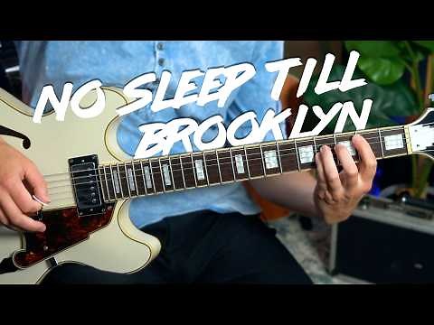 Beastie Boys - No Sleep Till Brooklyn Guitar Lesson Tutorial