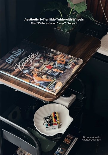 Functional and Aesthetic: The Perfect 3-Tier Side Table