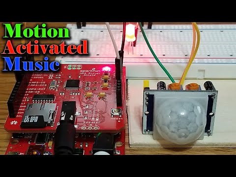 Make Your Own Motion Activated Arduino Music Player With The Sparkfun MP3 Player Shield