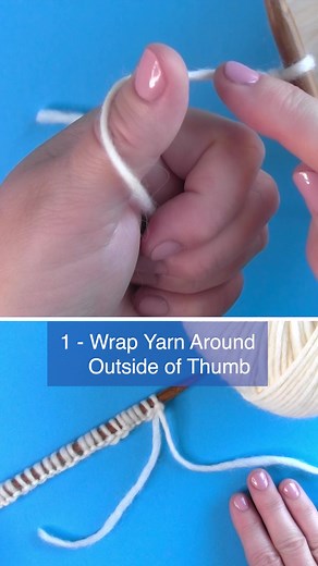 Easy Cast On Knitting Tutorial for Beginners