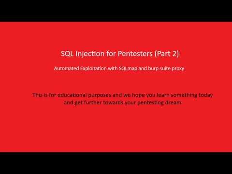 Basic SQL Injection Walkthrough | Learn SQLi for Pentesting | Manual & Automated SQL Injection