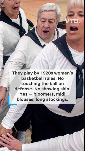 Why women 50  are donning bloomers to play 1920s‑style basketball