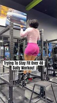 How To Stay Fit as a Woman Over 40 Weight Training Workout #fitover40 #womenover40