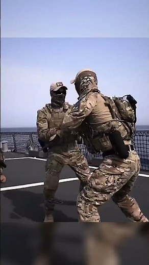 Korean Navy Seals Knife Training Drills 🇰🇷 #military #shorts