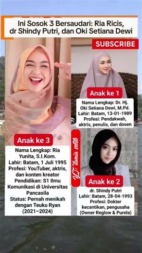 sosok 3 bersaudari: cantik cantik ya #shortvideo #trending #kabarterbaru #masukberanda #viral