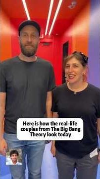 Here is how the real-life couple from The Big Bang theory looks like