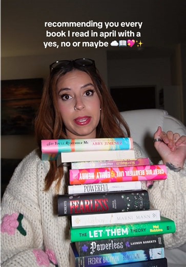 April Book Recommendations: Wrap-Up Review!