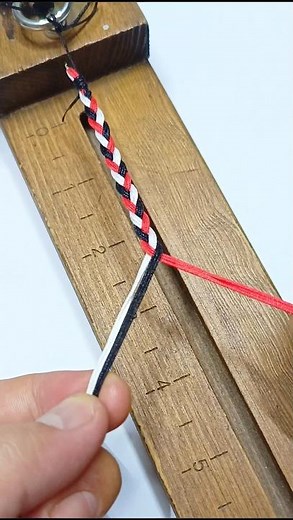 How to Braid 3 Strand Cord | Friendship Bracelet #shorts #howtomake #friendshipbracelet #diy