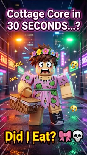 Cottage Core in 30 Sce #noob #roblox #robloxedit