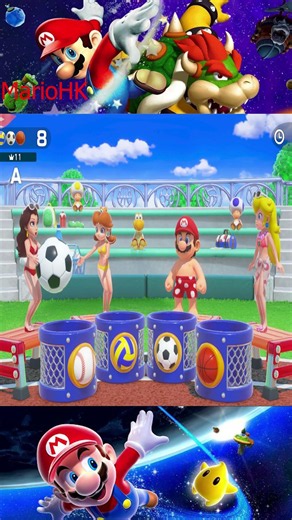 【スーパー マリオパーティ】ミニゲーム ファニー* ちょっと楽しい*ピーチ vs デイジー vs マリオ vs ポリーン( COM最強 たつじん)200726 #shorts