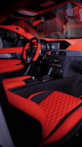 1.3K reactions · 17 shares | E Class Interior from Black to Red | عالم السيارات للتنجيد | Facebook