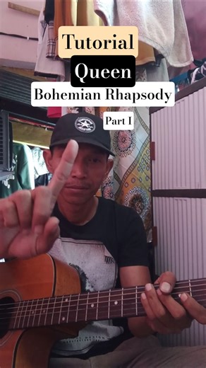 Bohemian rhapsody - Queen tutorial gitar#guitar #tutorial #shortvideo #belajarakustik