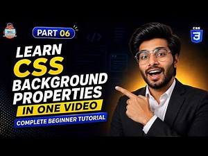 Learn CSS Background Properties in One Video | Complete Beginner Tutorial