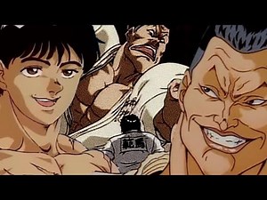Baki vs Atsushi suedo | Grappler Baki | full fight | engl sub |1994