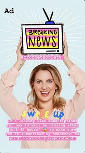 Crochet society news! It’s looking like subscriptions will have to close after just 48 hours! 😱 if you’re planning on subscribing, I recommend you’re pretty speedy before we hit capacity! http://go.www.crochetsociety.co.uk/BC-Home Photo reposted from instagram! So you can’t swipe up! But you can click the link above 😘 | Bella Coco Crochet