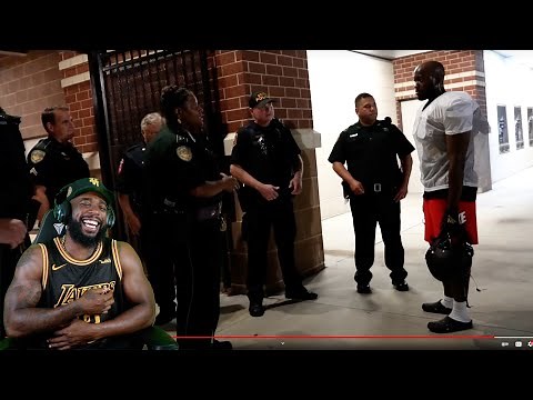 Grown Man Tried To Sneak Into High School FOOTBALL GAME LOL!! (JiDion)