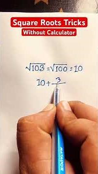 A Wonderful Square root problem solving Without Calculator #square #roots #viral #youtubeshorts