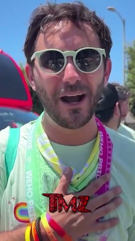 TMZ Bus Brings the Party to Pride Parade!