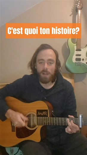 Une petite histoire ? 😉 #chansonfrançaise #composition #guitarevoix #navar | Navar