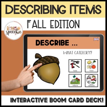 Describing Items : Fall Edition