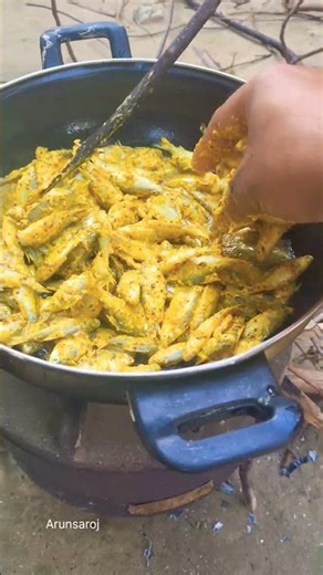 SMALL FISH RECIPE/Arunsaroj short #fish #trending #shortsviral #funny #reels #viralreels #newreel