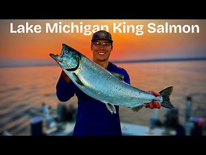 3 Days Fishing Lake Michigan for King Salmon! (Catch, Clean, & Cook)