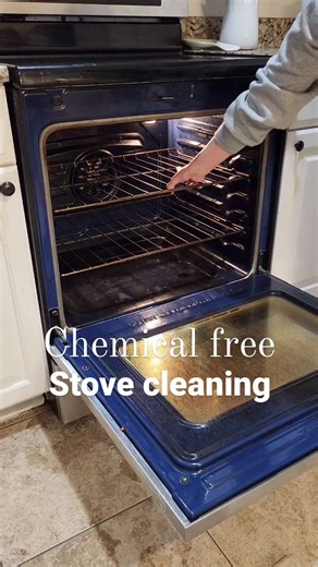 6.3K views · 8.7K reactions | Chemical free stove cleaning hack!...