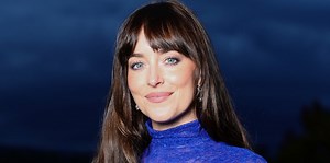 Dakota Johnson Takes The Naked Dress To A New Level With Sheer Lace Gown