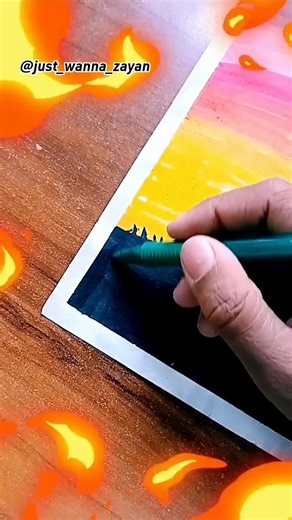 Acrylic Marker Drawing ❤️#shorts