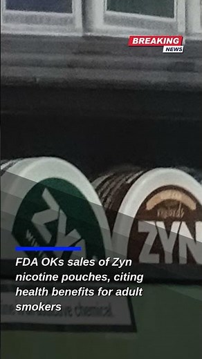 FDA Approves Zyn Nicotine Pouches, Promoting a Safer Alternative for Adult Smokers