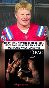 Northern Nevada high school football players reveal their go-to walk-up songs 🎶🏈