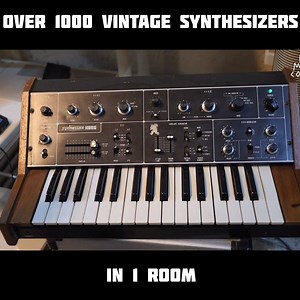 345K views · 3.7K reactions | all in 1 room!! its mad. check it out over at SMEM - Swiss Museum & Center for Electronic Music Instruments Theres a whole load of direct synth audio samples and stuff from this video much like all of the other vids on my patreon :). PEACE. | LOOK MUM NO COMPUTER | Facebook