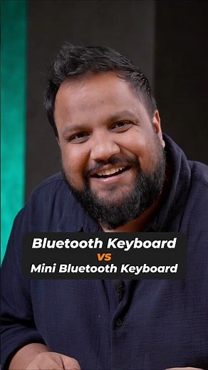 பெரிய Bluetooth Keyboard vs சின்ன Bluetooth Keyboard 😱 #shorts